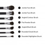 BH Cosmetics Face Essential 7pc Face Brush Set